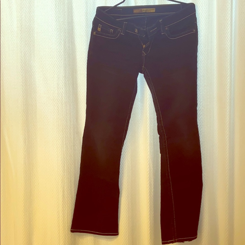 Big star dark wash Casey slim boot